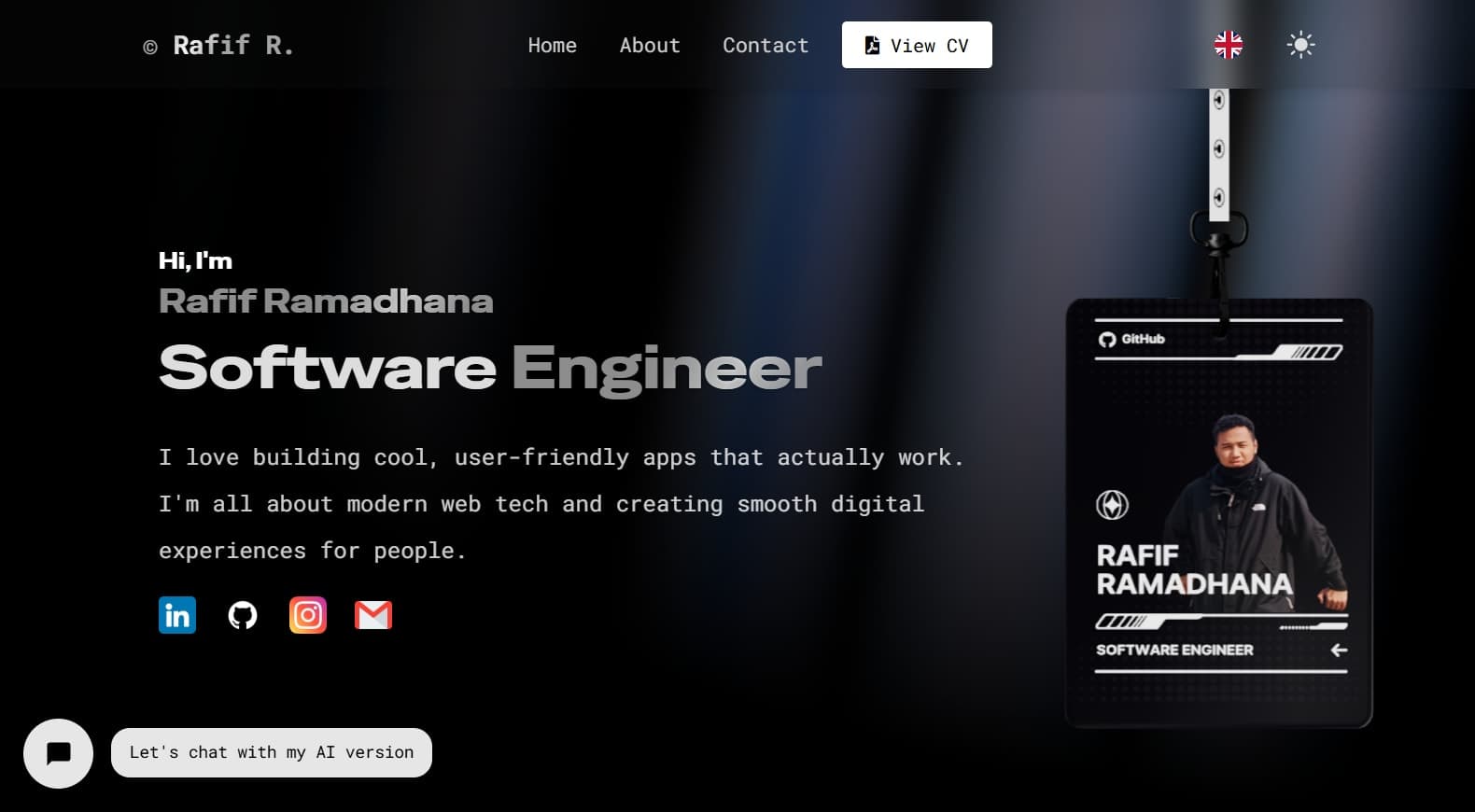 Old Portfolio Website