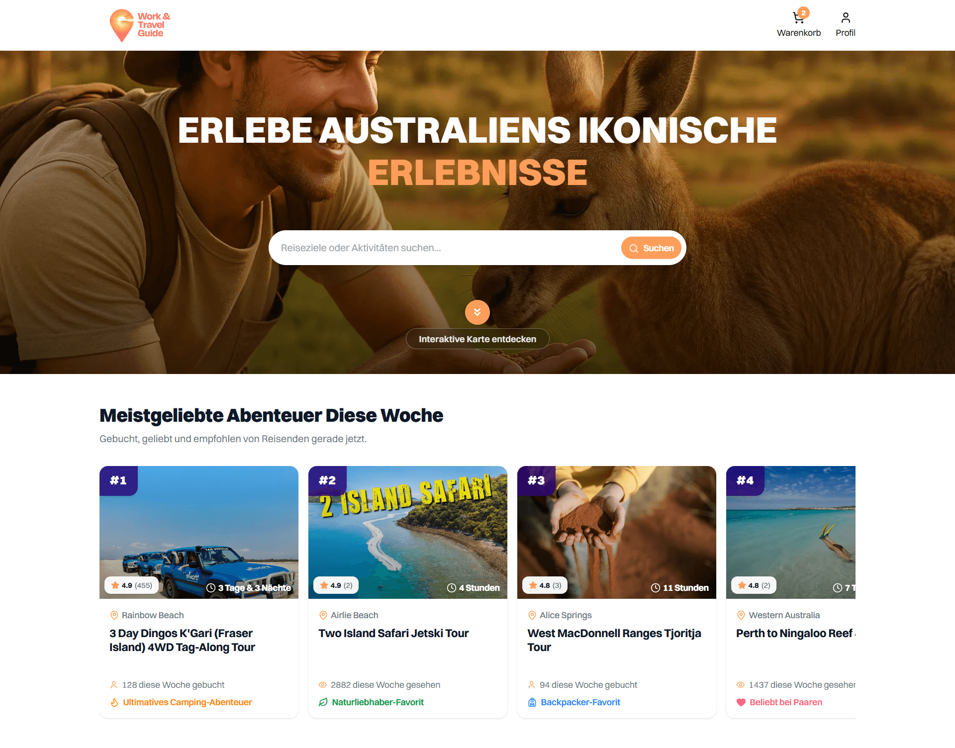 WTG Activities Booking Platform