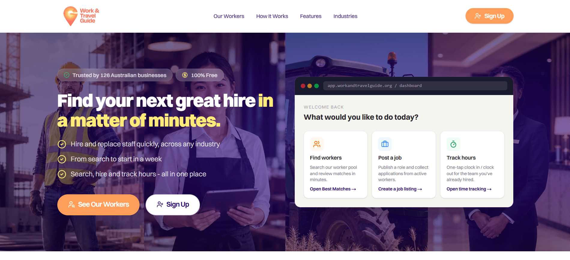 WTG Marketing Landing Pages